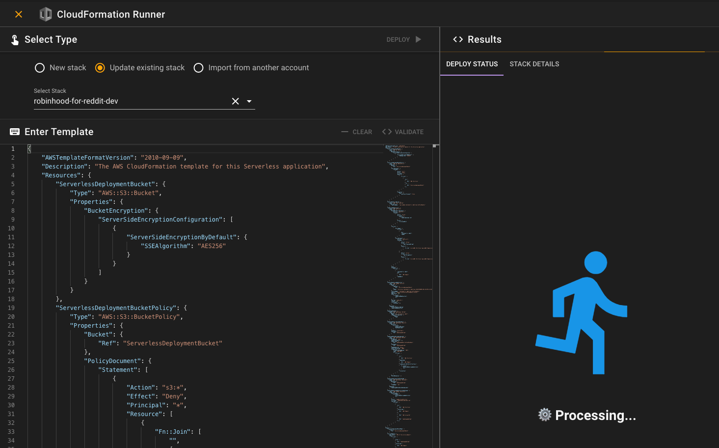 Deployment Processing