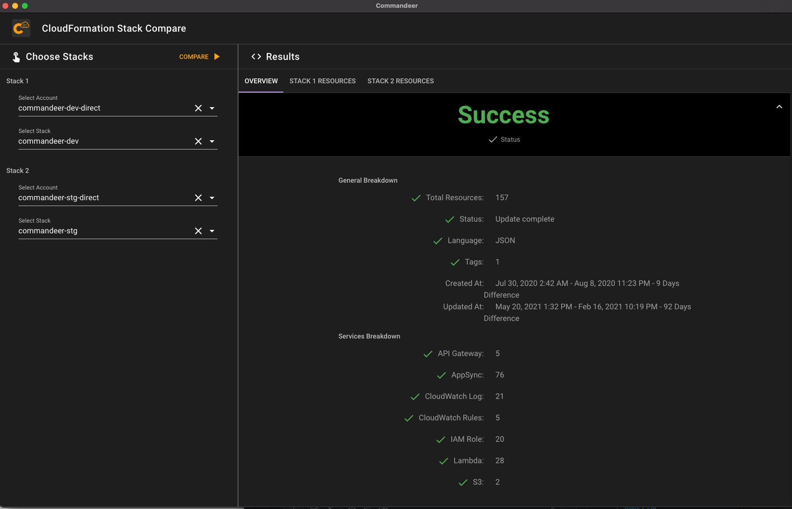 CloudFormation Stack Runner