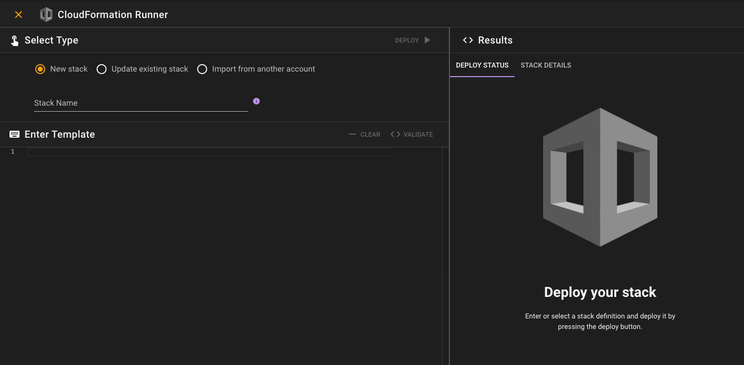 CloudFormation Runner