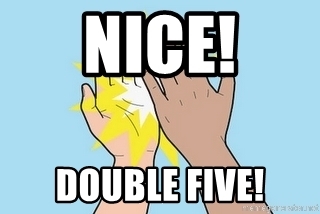 Double High Five