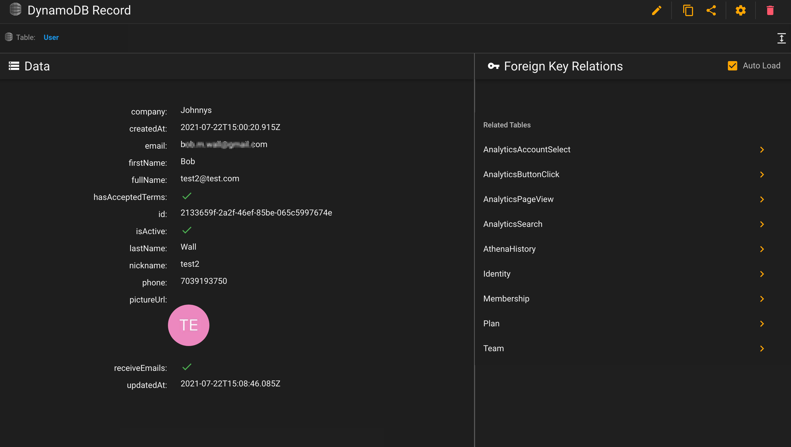 DynamoDB Foreign Keys