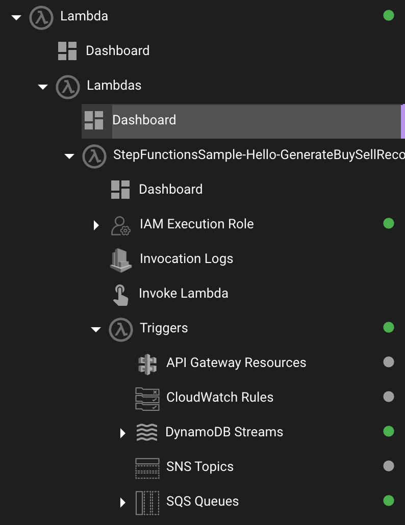 Lambda Side Navigation